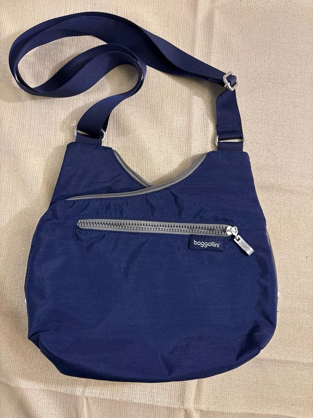 Baggallini Nylon Crossbody Bag Blue